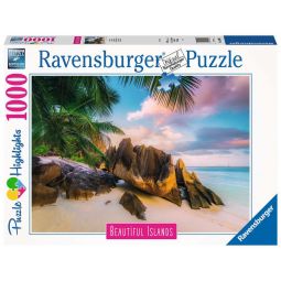 Puzzle 1000p Les Seychelles Ravensburger Ikaipaka jeux & jouets