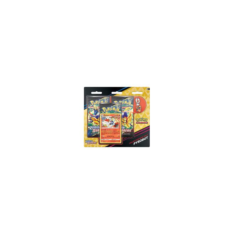 Pokémon EB12.5: 3 Boosters + Pin's (tripack) POKEMON Ikaipaka