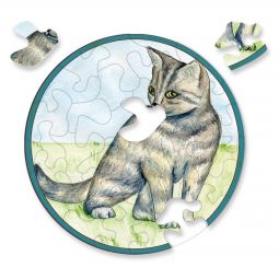 Puzzle 33p Mini Chat Curiosi - IkaIpaka Royan