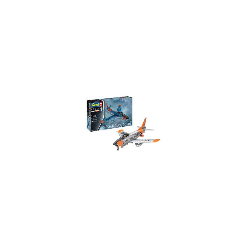 Maquette Avion F-86D "Dog Sabre" Revell REVELL Ikaipaka jeux &