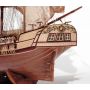 Maquette bois Bâteau Corsair Bergantin Occre Ikaipaka jeux &