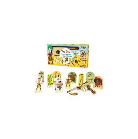 Farwest, jeu de pistolet à élastiques avec cibles VILAC