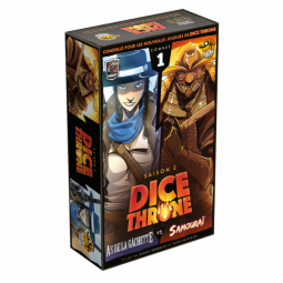 DICE THRONE S2 - As de la gâchette vs Samouraï  Ikaipaka jeux &