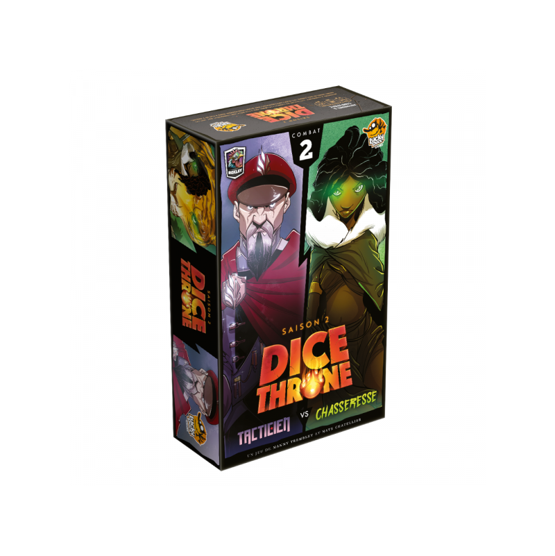 DICE THRONE S2 - Tacticien vs Chasseresse  Ikaipaka jeux &