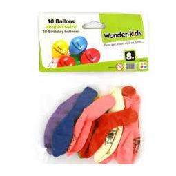 Ballons anniversaire par 10  Ikaipaka jeux & jouets Royan