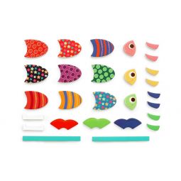 Mix & Match Poissons magnétique Scratch Ikaipaka jeux & jouets