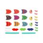 Mix & Match Poissons magnétique Scratch Ikaipaka jeux & jouets