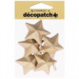 Sachet de 5 étoiles Décopatch - IkaIpaka Royan
