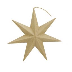 Etoile à suspendre 20 cm Décopatch - IkaIpaka Royan