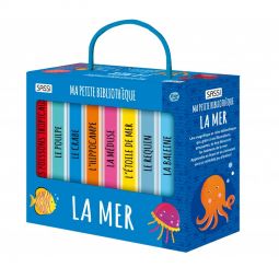 Livre Ma petite bibliothèque La Mer Sassi Ikaipaka jeux &