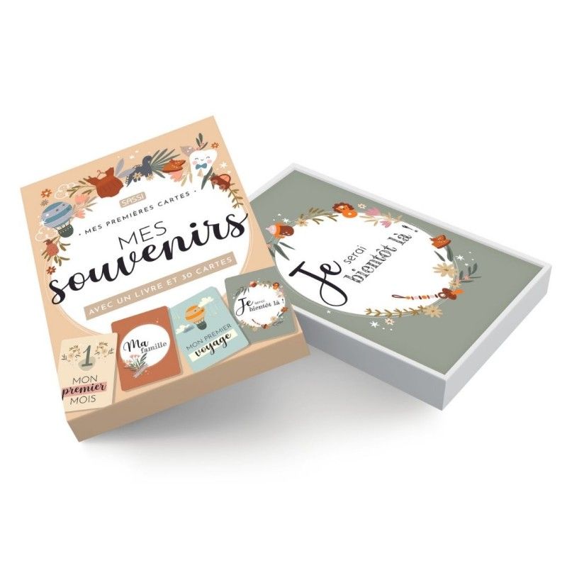 Mes premières cartes - Mes souvenirs Sassi Ikaipaka jeux &