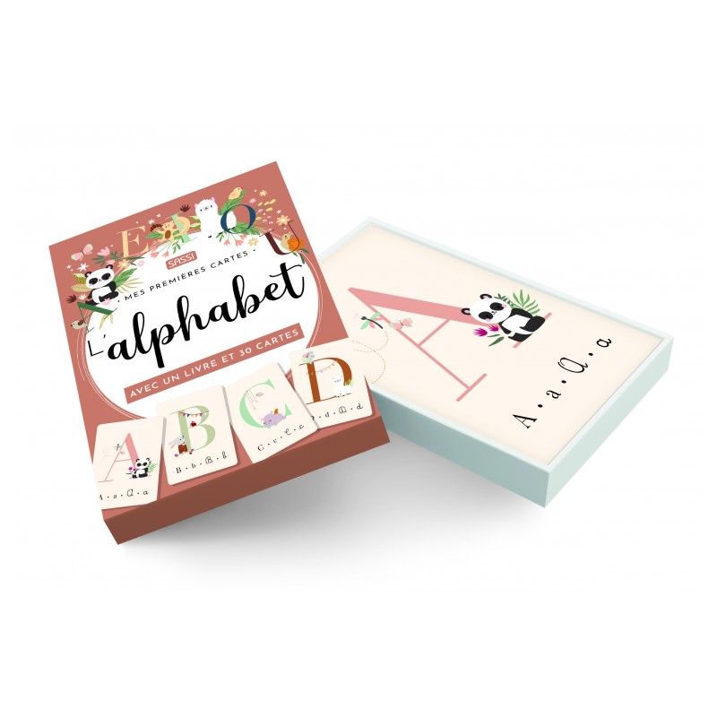 Mes premières cartes - L'alphabet Sassi Ikaipaka jeux & jouets