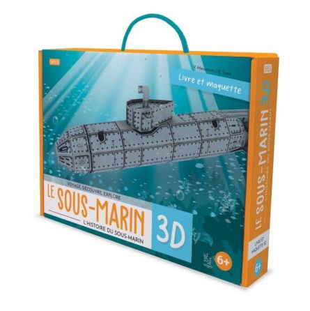 Maquette Le Sous-marin 3D Sassi Ikaipaka jeux & jouets Royan
