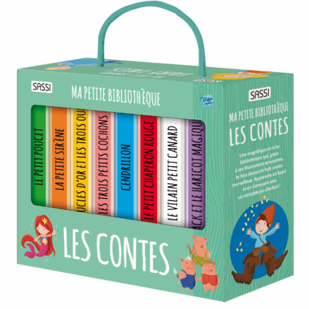 Livre Ma petite bibliothèque Les Contes Sassi Ikaipaka jeux &