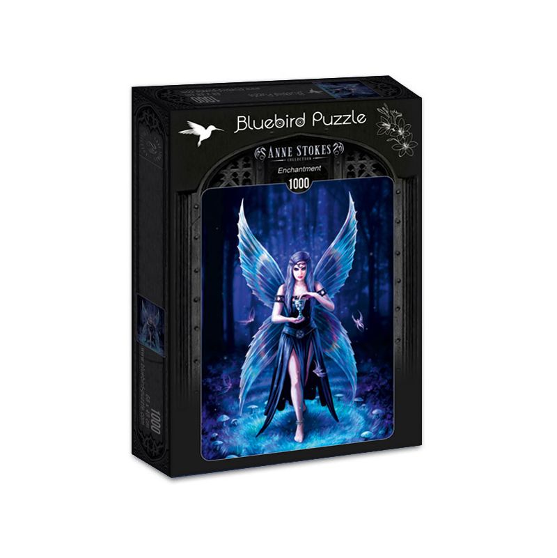 Puzzle 1000p Enchantement Anne Stokes BlueBird Ikaipaka jeux &