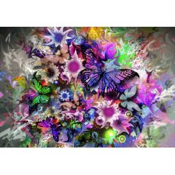 Puzzle 1000p Fleurs et Papillons Grafika Ikaipaka jeux & jouets