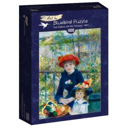 Puzzle 1000p Renoir - Two Sisters (On the Terrace), 1881