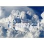 Puzzle 500p Château de Neuschwanstein dans les nuages BlueBird
