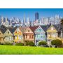 Puzzle 3000p San Francisco Painted Ladies BlueBird Ikaipaka