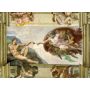 Puzzle 4000p La création Michel Ange BlueBird Ikaipaka jeux &