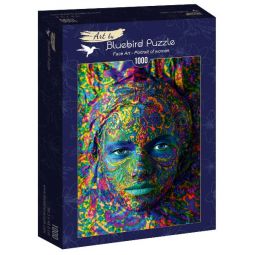 Puzzle 1000p Visage de Femme BlueBird Ikaipaka jeux & jouets