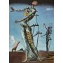 Puzzle 1000p Burning Giraffe Salvador Dali BlueBird Ikaipaka