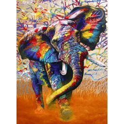 Puzzle 1000p Couleurs Africaines BlueBird Ikaipaka jeux &