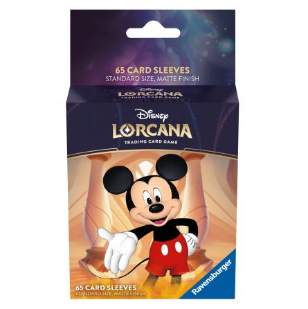 Disney Lorcana Set1: Sleeves Mickey Ravensburger Ikaipaka jeux