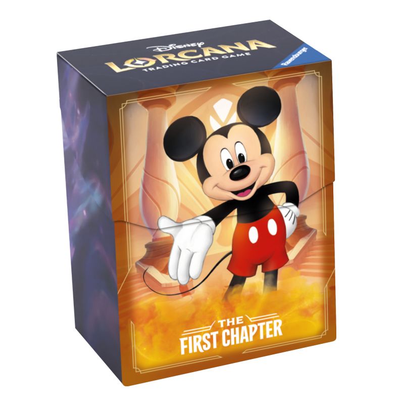 Disney Lorcana Set1: Deckbox Mickey Ravensburger Ikaipaka jeux
