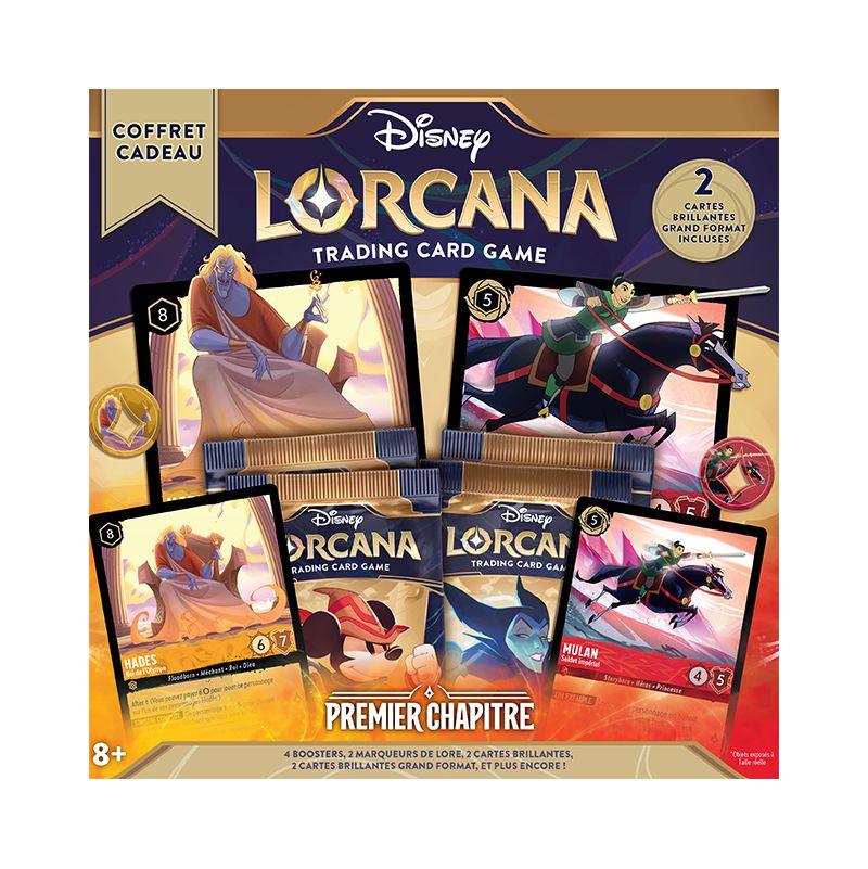 Disney Lorcana Set1 : Coffret Cadeau - IkaIpaka Royan