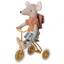 Abri à tricycle Souris Ocre Maïleg Maileg Ikaipaka jeux &