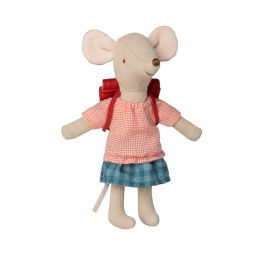 Vêtement et sac Grande Soeur Souris rouge Maïleg Maileg