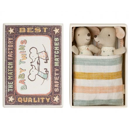 Jumeaux Bébés et leur boite Maïleg Maileg Ikaipaka jeux &