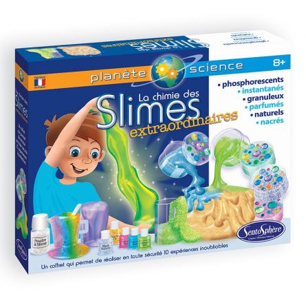 La Chimie des slimes extraordinaires Sentosphere Ikaipaka jeux