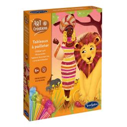 Tableau à Pailleter Princesses du monde Sentosphere Ikaipaka