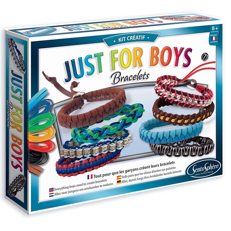 Bracelets Just for Boys Sentosphere Ikaipaka jeux & jouets Royan