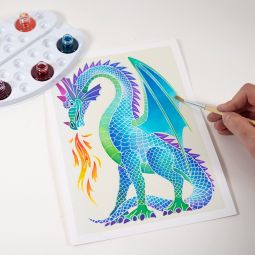 Aquarellum junior dragons Sentosphere Ikaipaka jeux & jouets