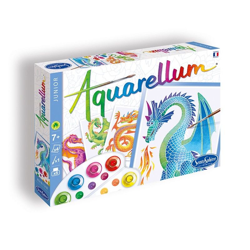 Aquarellum junior dragons Sentosphere Ikaipaka jeux & jouets