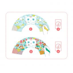 DIY Eventail Konoko à décorer Djeco Ikaipaka jeux & jouets Royan