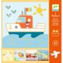 Pochoirs Transport & Co Djeco Ikaipaka jeux & jouets Royan