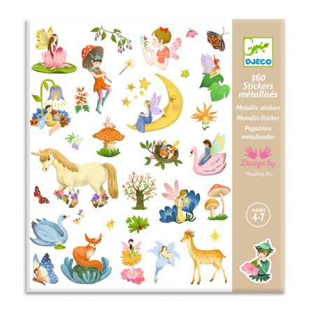 Stickers Fantasy Djeco Ikaipaka jeux & jouets Royan