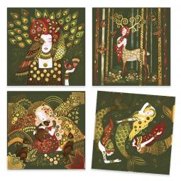 Inspired by Gustave Klimt Djeco Ikaipaka jeux & jouets Royan