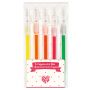 5 Crayons Cire Fluo Djeco Ikaipaka jeux & jouets Royan