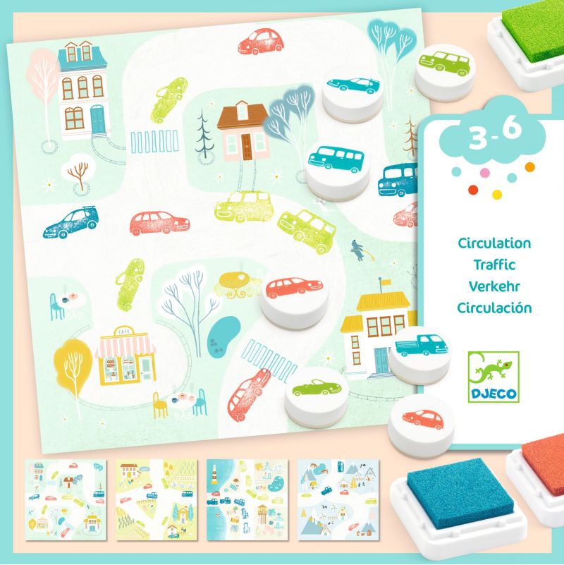 Tampons Circulation Djeco Ikaipaka jeux & jouets Royan
