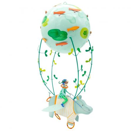 MOBILE GROS Z'ENORME HIPPO L'oiseau Bateau Ikaipaka jeux &