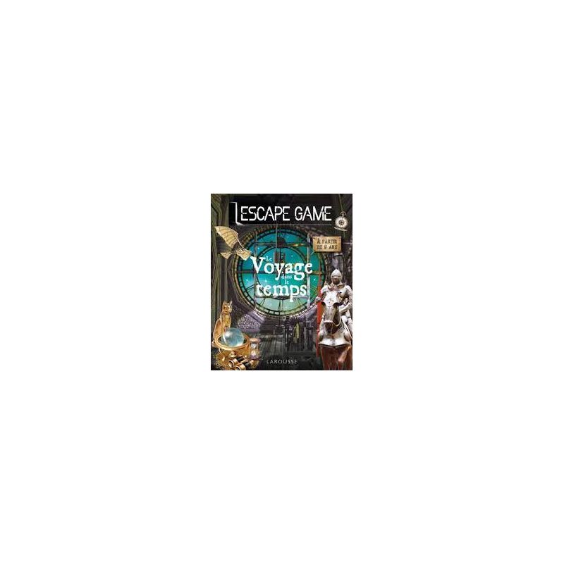 ESCAPE BOOK Le voyage dans le temps  Ikaipaka jeux & jouets