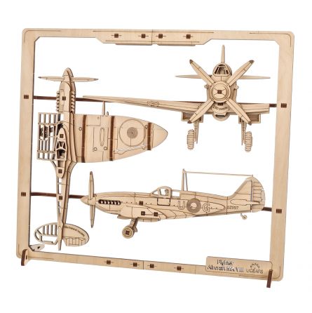 Avion de Chasse Puzzle 2,5D UGEARS UGEARS Ikaipaka jeux &