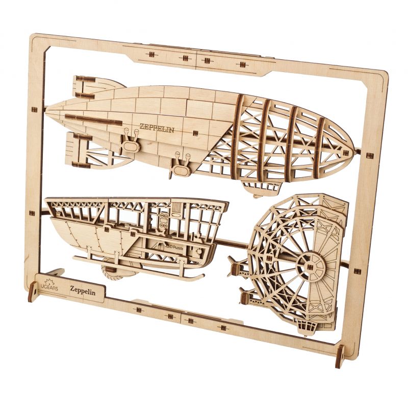 Zeppelin Puzzle 2,5D UGEARS UGEARS Ikaipaka jeux & jouets Royan