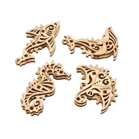 U-Fidget Océan Pacifique UGEARS UGEARS Ikaipaka jeux & jouets