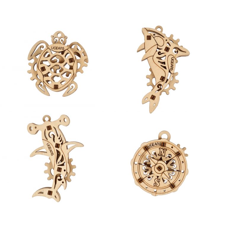 U-Fidget Ocean Pacifique UGEARS UGEARS Ikaipaka jeux & jouets